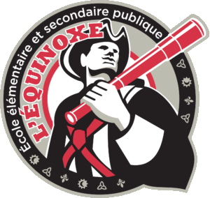 Logo école élémentaire et secondaire publique L'Équinoxe