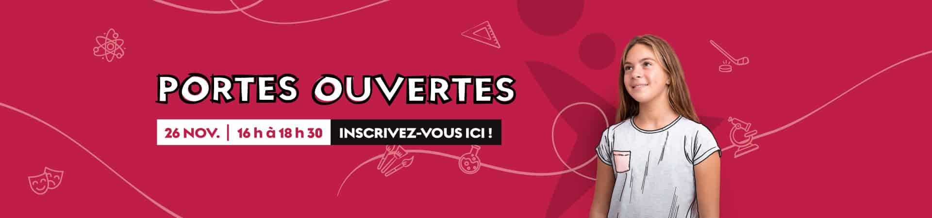 Portes ouvertes : Découvrez votre école francophone
